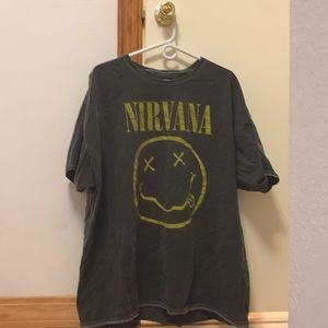Oversized Urban Outfitters Vintage Nirvana T-Shirt